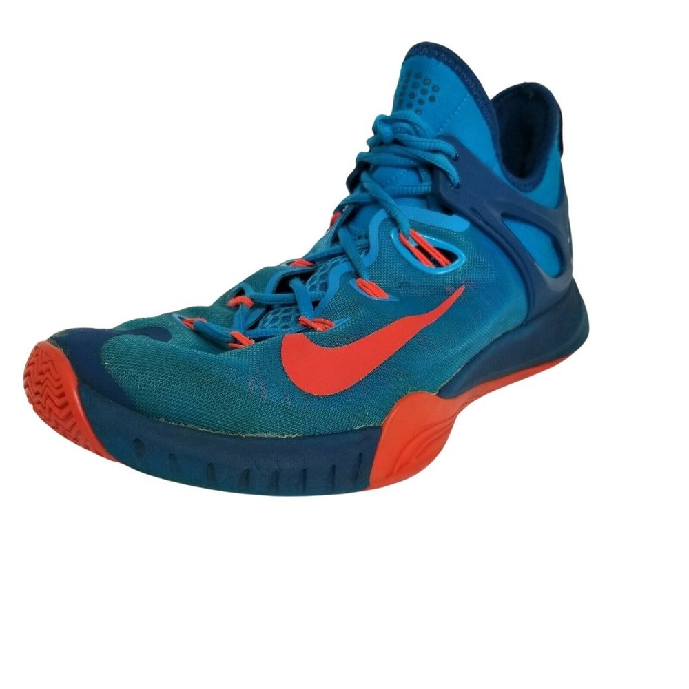 Nike Mens Zoom Hyperrev 2015 705370-464 Blue Running Shoes Sneakers Size 10